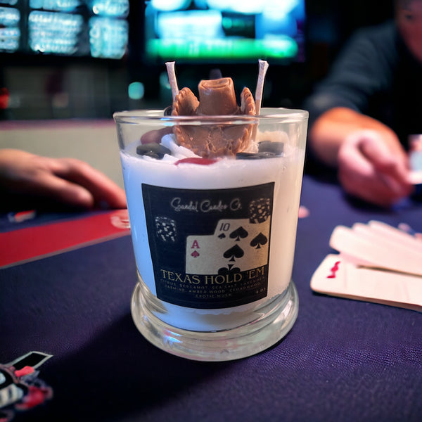 Texas Hold ‘Em Candle