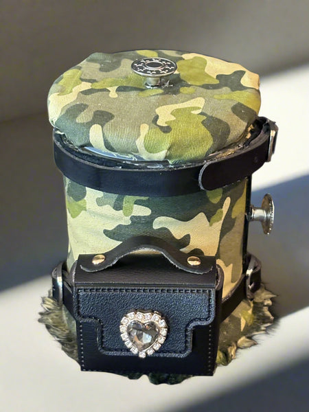 Exclusive!  Denim Camouflage Keepsake Candle