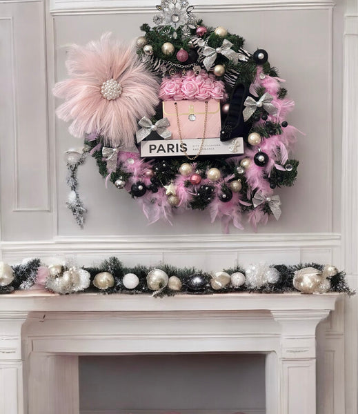 Springtime in Paris Designer Wreath