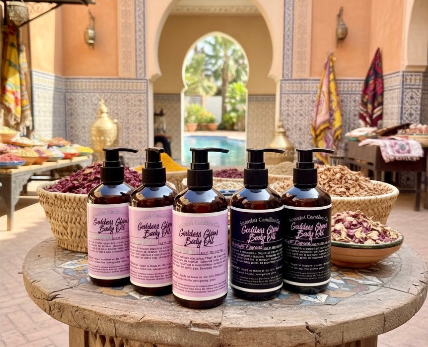 The Goddess Glow Body Oil Collection