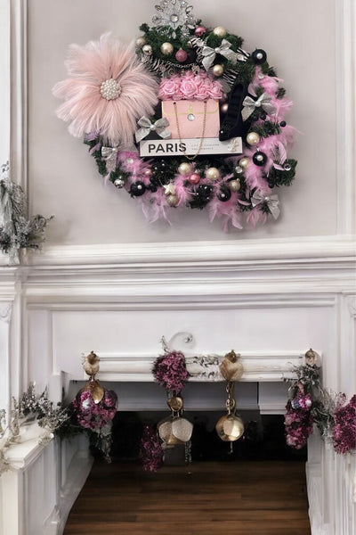 Springtime in Paris Designer Wreath