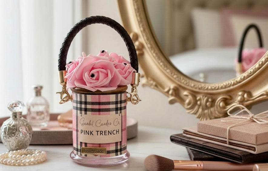 Pink Trench Glam Candle
