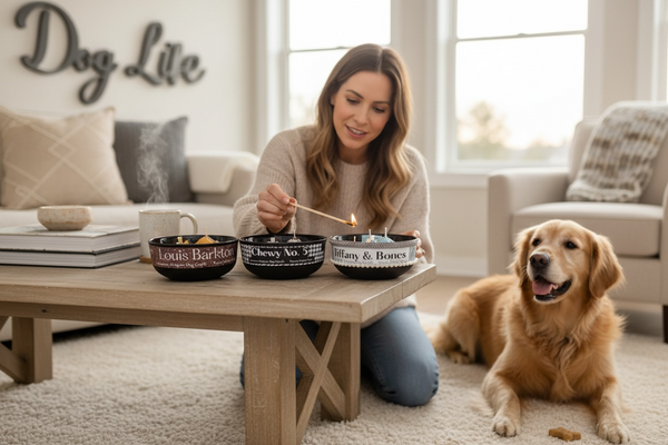 Dog's Life Designer Bowl Candles