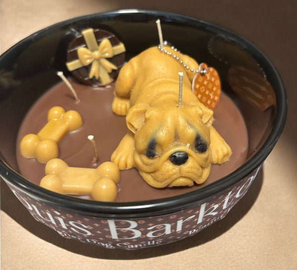 Dog's Life Designer Bowl Candles
