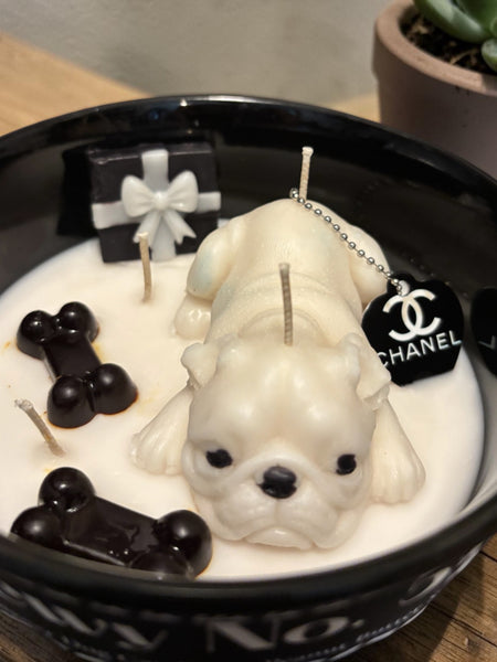 Dog's Life Designer Bowl Candles