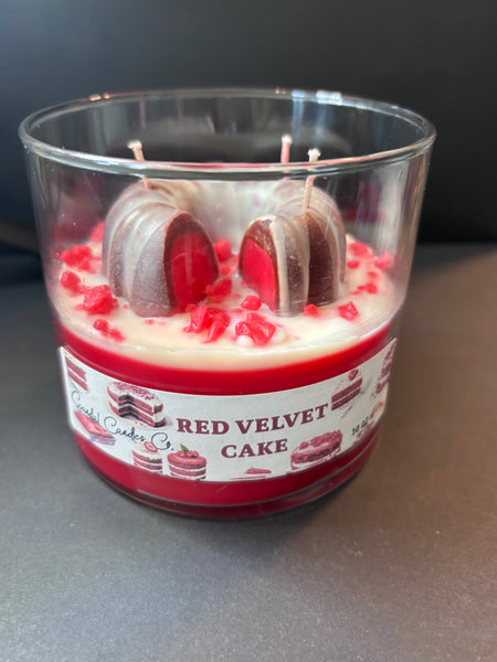 Red Velvet Bundt Cake Candle