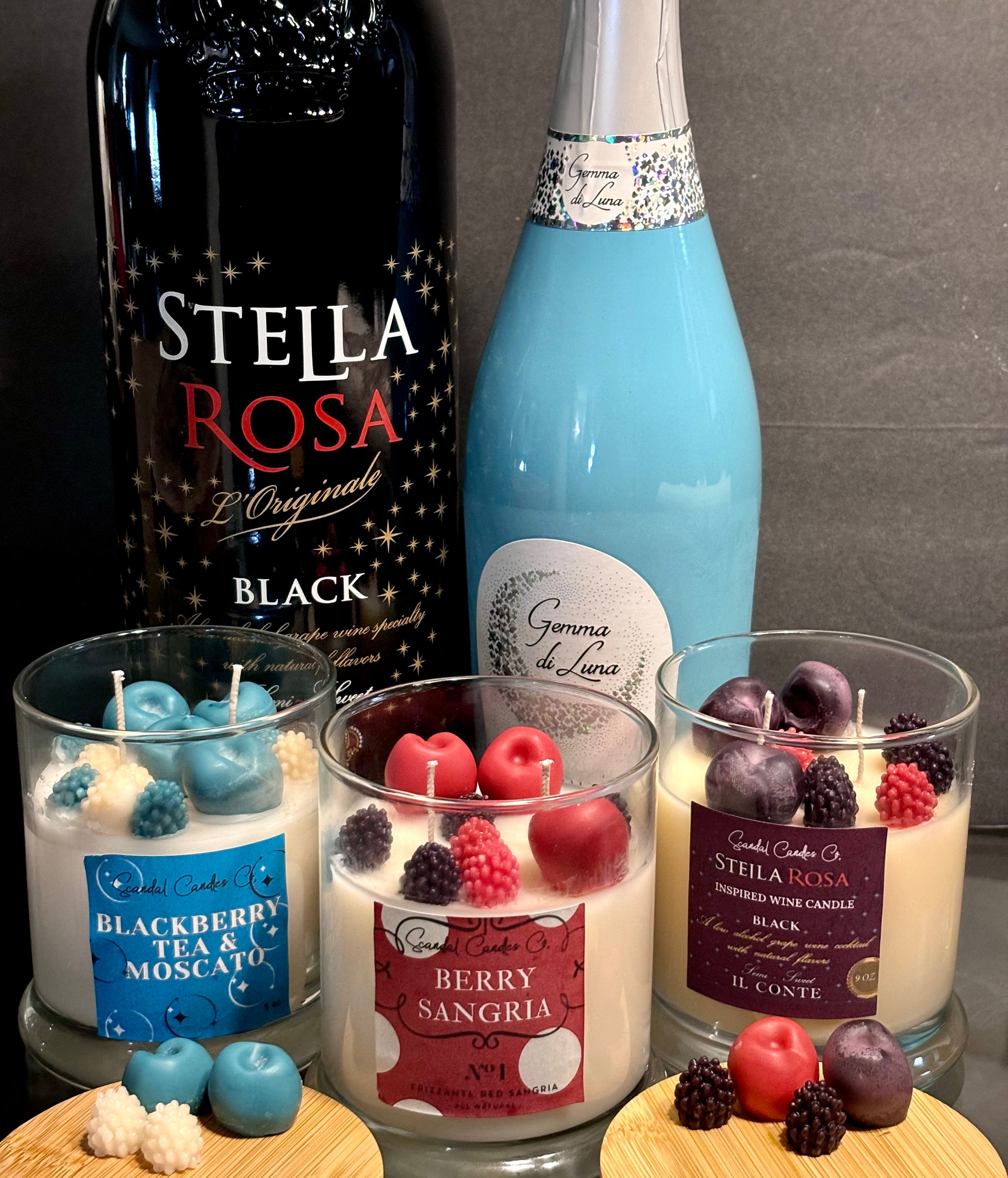 Specialty Wine Candles