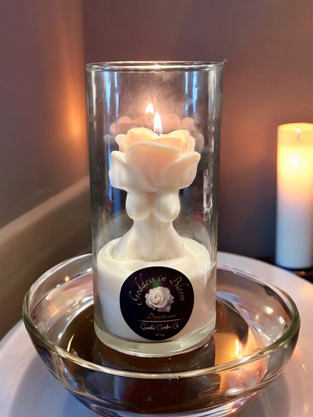 Goddess in Bloom Jar Candle