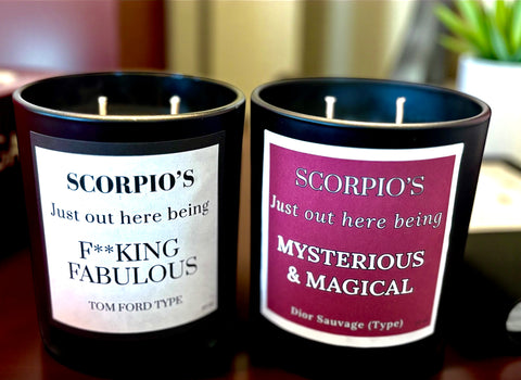 Scorpio Candle