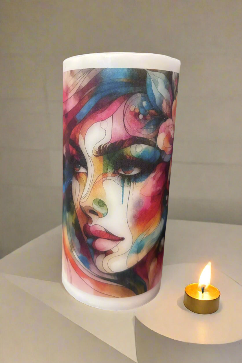 LED Candles (Abstract Beauty)