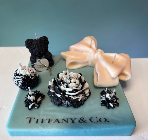 8" Tiffany Cake Candle
