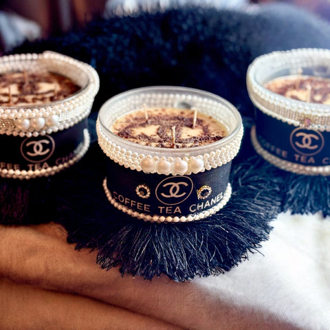 Designer Inspired Custom Coffee Candles