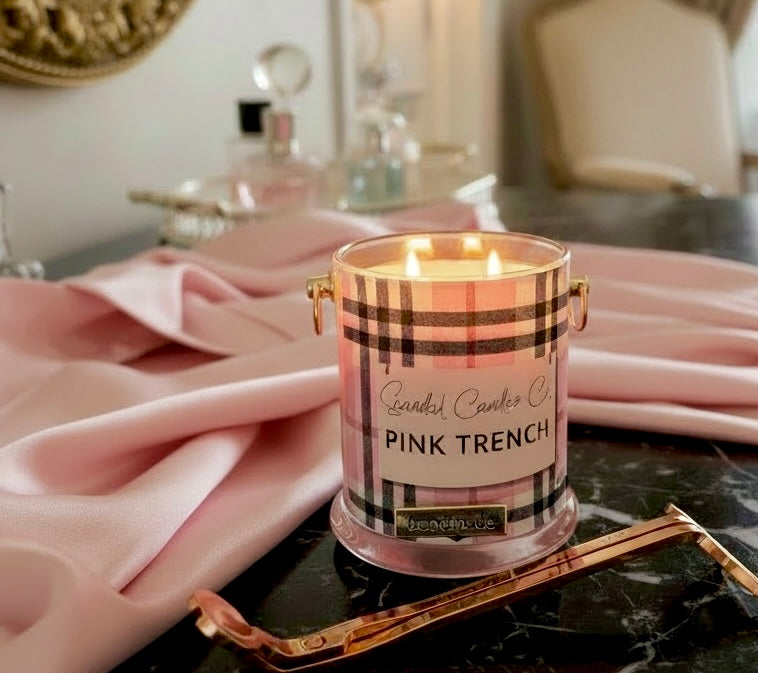 Pink Trench Glam Candle