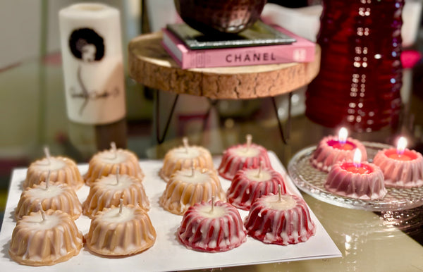 Mini Bundt Cakes Candles