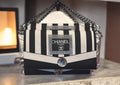 Designer Inspired Wax Melt Clutch/Purse -  Black & White