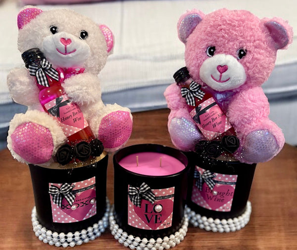 Love Bear Candles