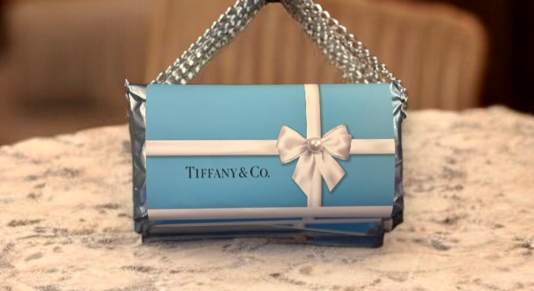 Designer Inspired Wax Melt Clutch/Purse -  Tiffany