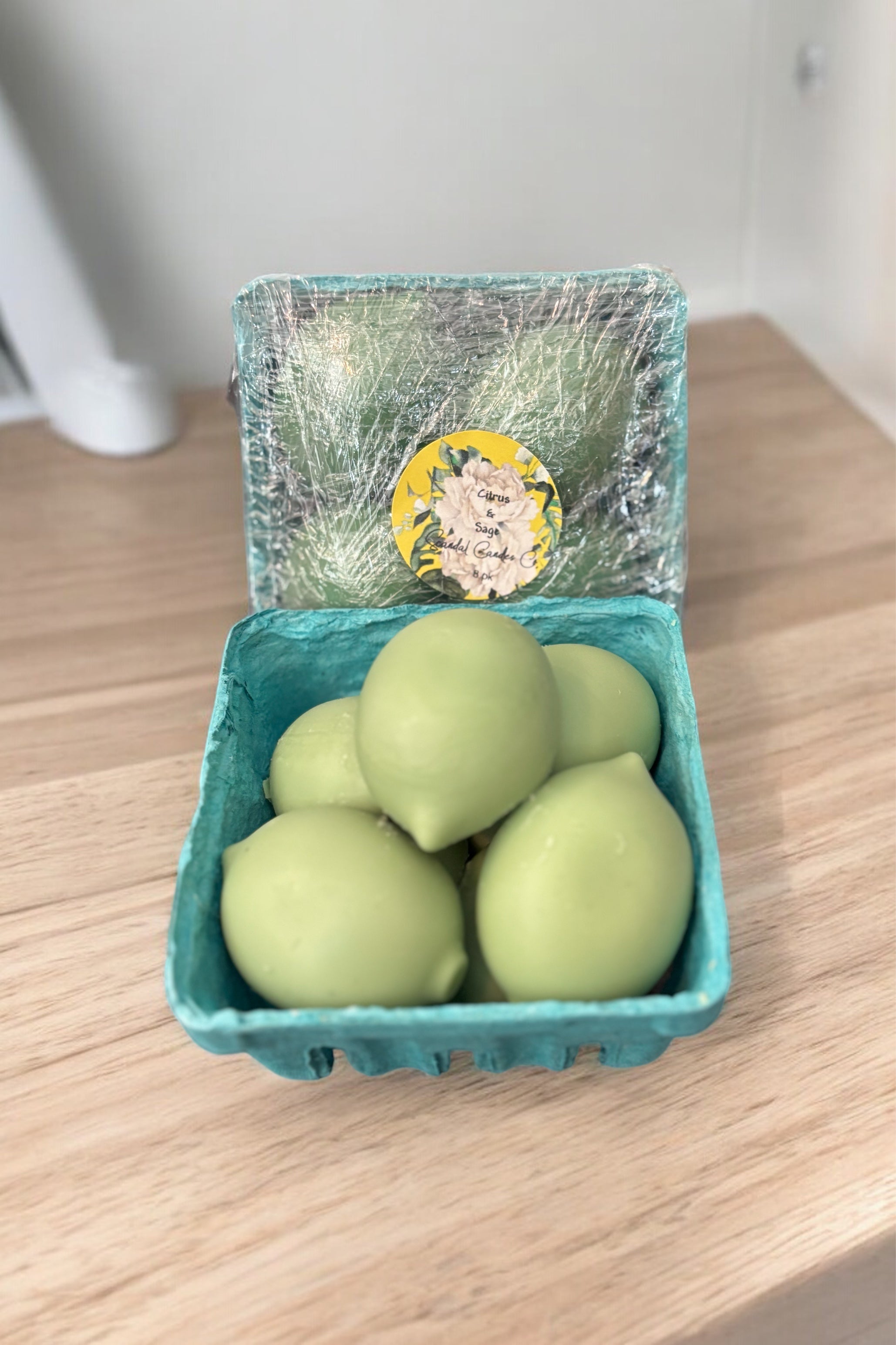 8 pk -Lemon/Lime Basket Wax Melts