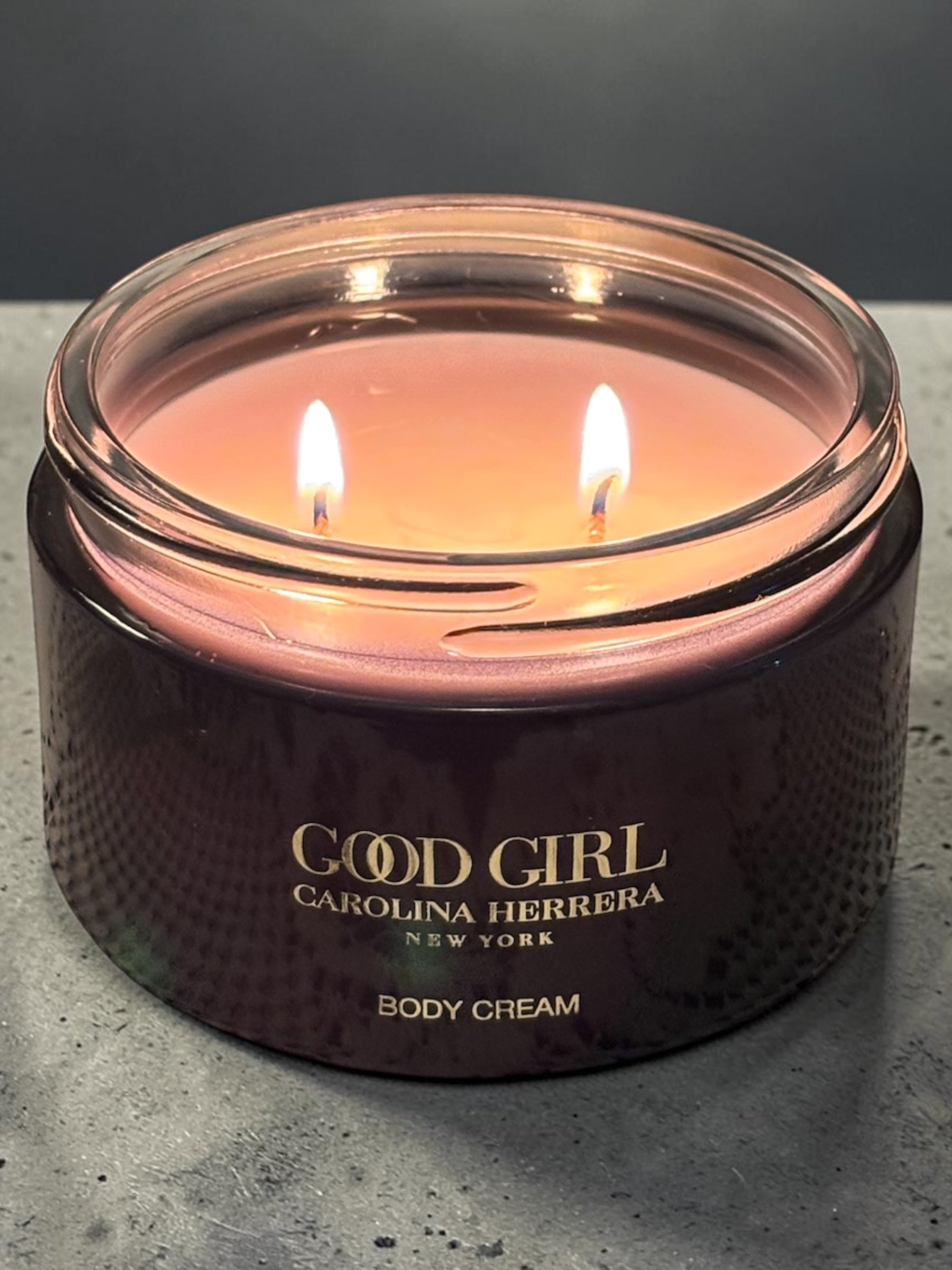 Repurposed "Good Girl" Jar Candle