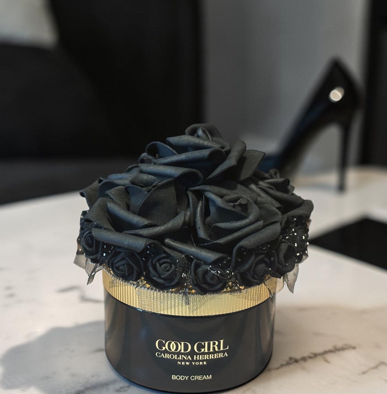 Repurposed "Good Girl" Jar Candle