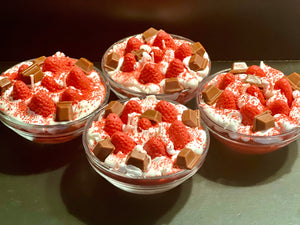 Strawberries, Chocolate & Cream Mini Bowl