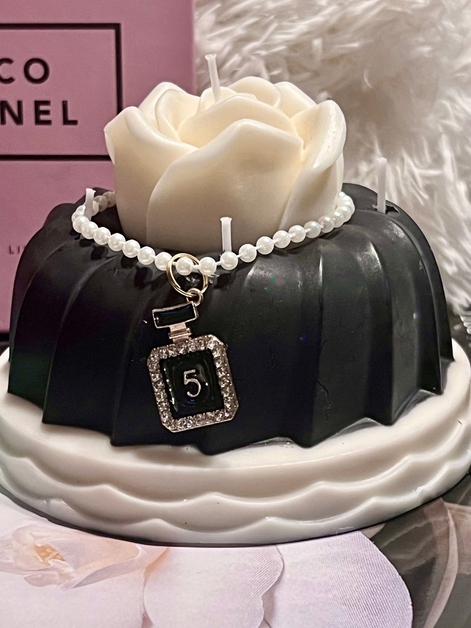 Glam Cake - Chanel Inspired – Scandal Candles Co.