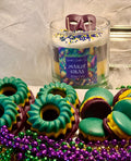 Mardi Gras Candle