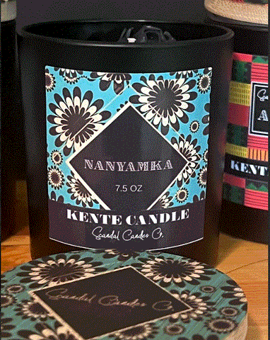 Kente Candle Nanyamika