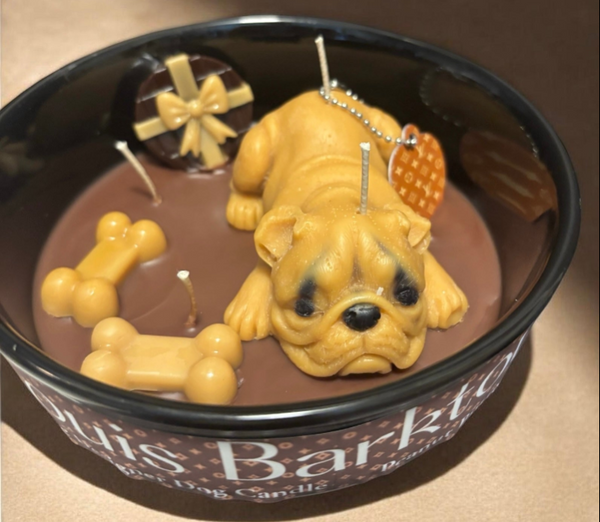 Dog's Life Designer Bowl Candles