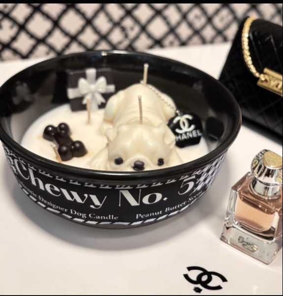 Dog's Life Designer Bowl Candles