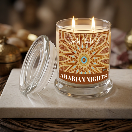 Enhanced Arabian Nights candle photo