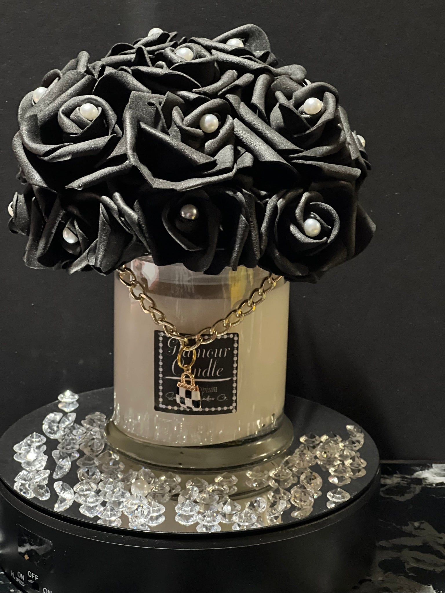Black Glamour Candle - Scandal Candles Co.