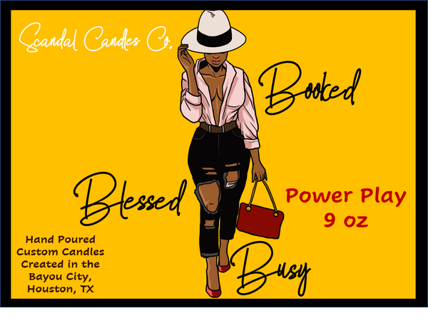 Blessed, Booked & Busy - Scandal Candles Co.