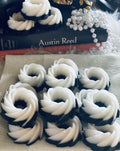 Chanel B&W Mini Bundt Cakes - Scandal Candles Co.