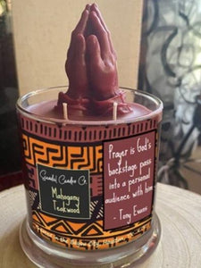 Character Candle - Prayer Hands - Scandal Candles Co.