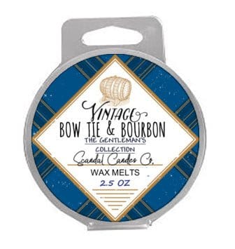 Clam Shell Wax Melts - Bow Tie & Bourbon - Scandal Candles Co.