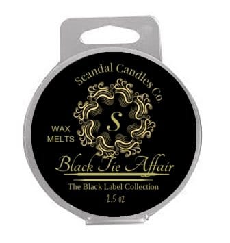 Clamshell Wax Melts - Black Tie Affair - Scandal Candles Co.