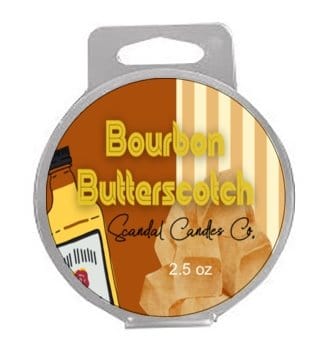 Clamshell Wax Melts - Bourbon Butterscotch - Scandal Candles Co.