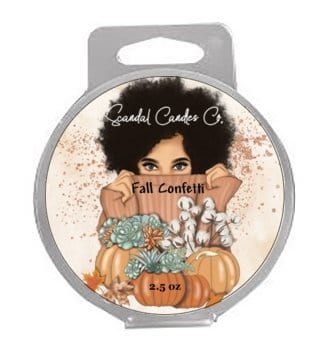 Clamshell Wax Melts - Fall Confetti - Light - Scandal Candles Co.