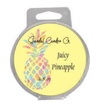 Clamshell Wax Melts - Juicy Pineapple - Scandal Candles Co.