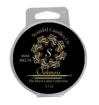 Clamshell Wax Melts - Oakmoss - Scandal Candles Co.