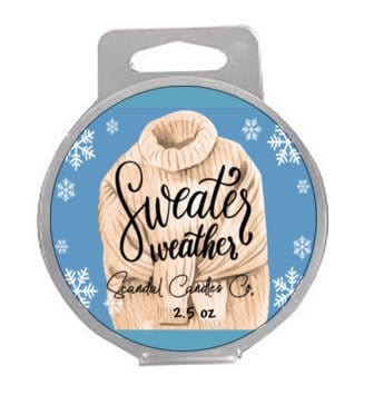 Clamshell Wax Melts - Sweater Weather - Scandal Candles Co.