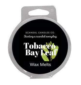Clamshell Wax Melts - Tobacco & Bay Leaf - Scandal Candles Co.