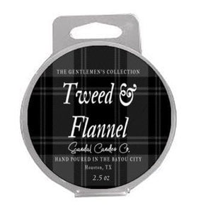 Clamshell Wax Melts - Tweed & Flannel - Scandal Candles Co.