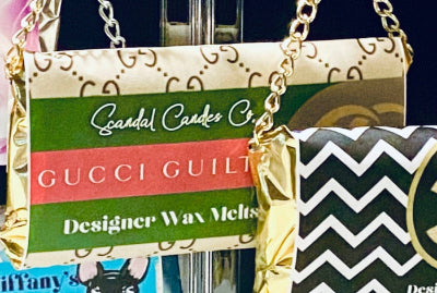Designer Wax Melt Clutch/Purse - Gucci Guilty Oud - Scandal Candles Co.