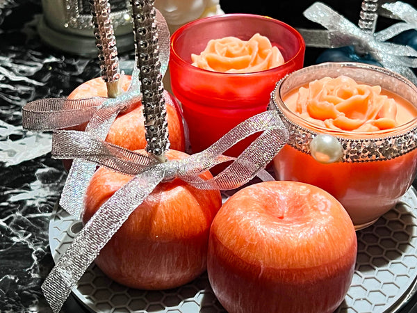 Glamour Candy Apples (Set of 2) - Scandal Candles Co.