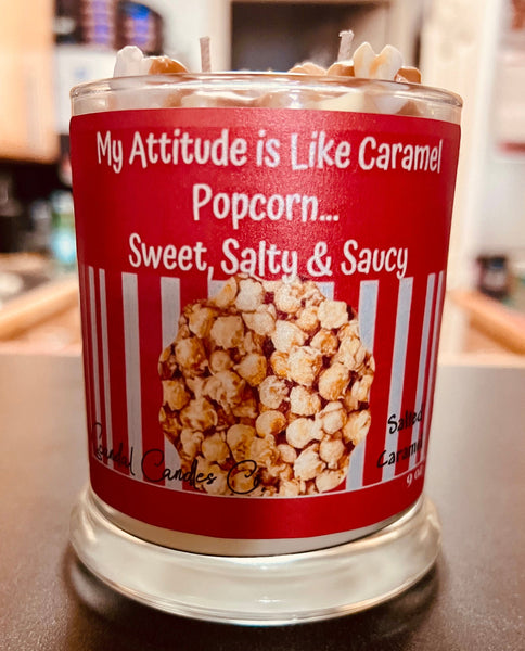 Gourmet Popcorn With Attitude - Salted  Caramel