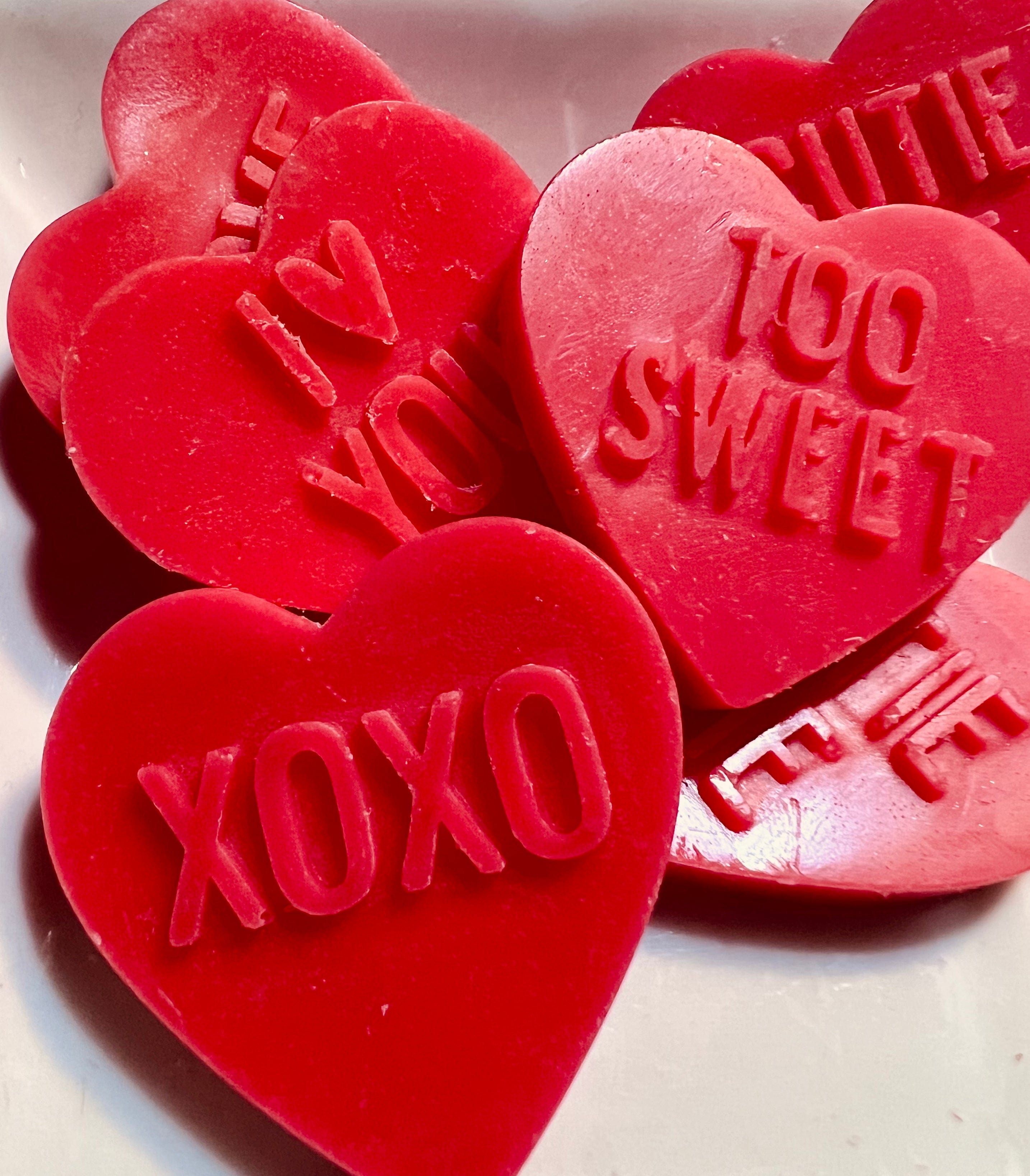 Scented Hearts Wax Melts