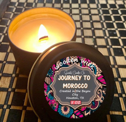 Journey to Morocco Travel Tin - Scandal Candles Co.