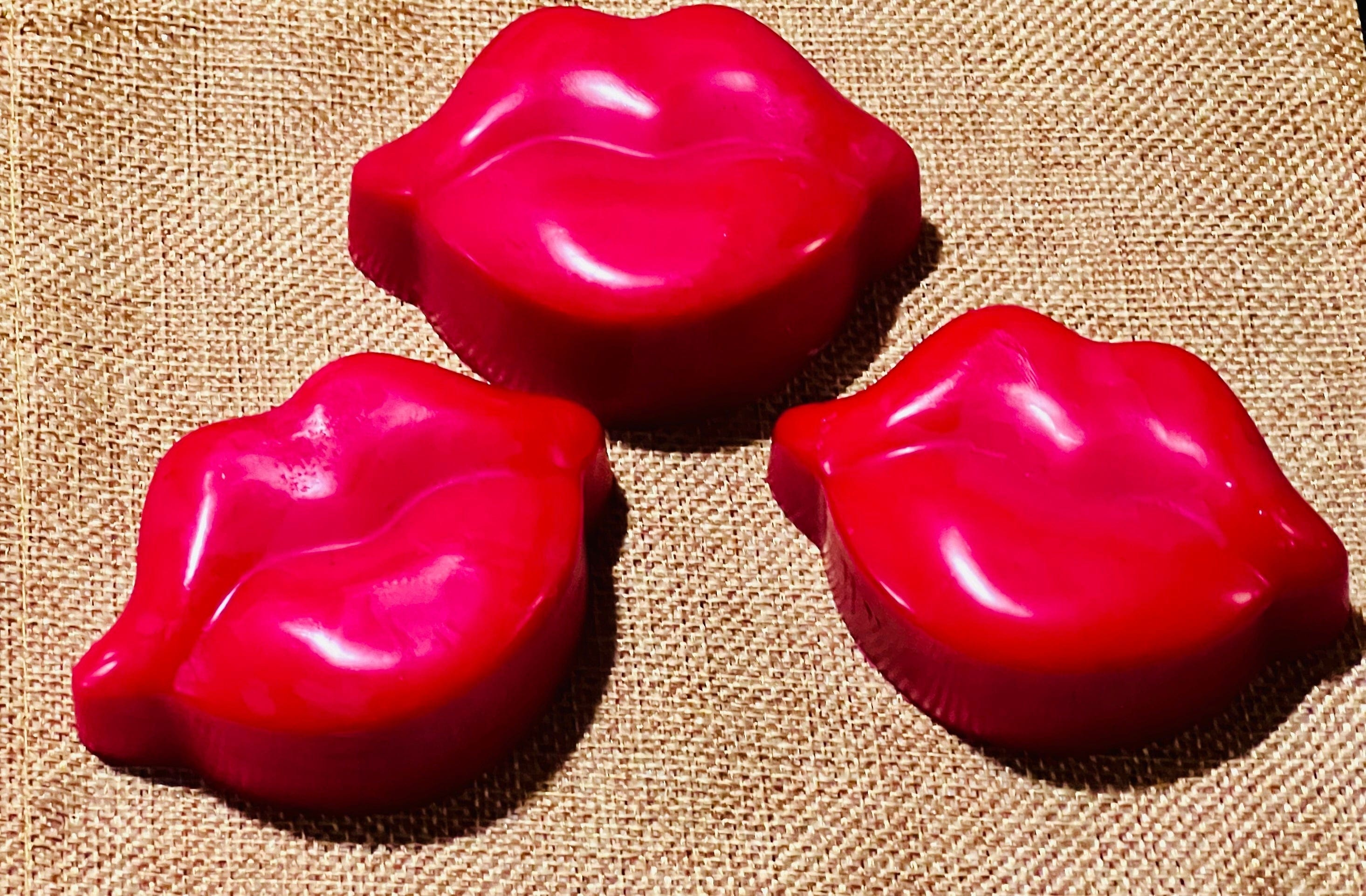 Mini lip candles or wax melts (Set of 3) - Scandal Candles Co.